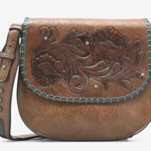 Justin's Pecan Saddle Bag